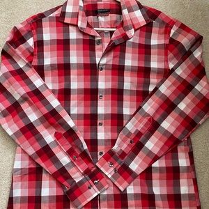 Van Heusen Slim Fit stretch Mens Button Down